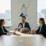 Zespół ekspertów agencji marketingowej Mayko podczas pracy nad strategią klienta w Białymstoku